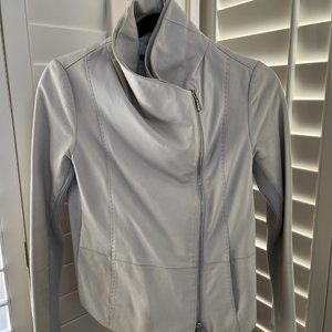 Vince Scuba leather jacket